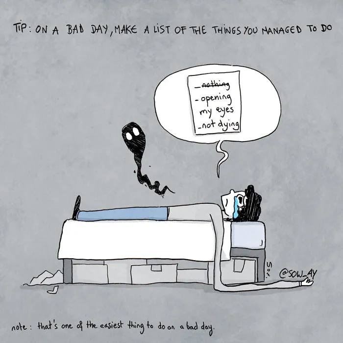 I Draw Comics To Explain What It's Like Living With Depression And Anxiety (30 New Pics)