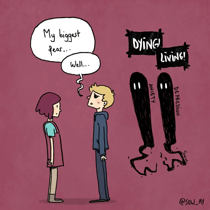 I Draw Comics To Explain What It's Like Living With Depression And Anxiety (30 New Pics)