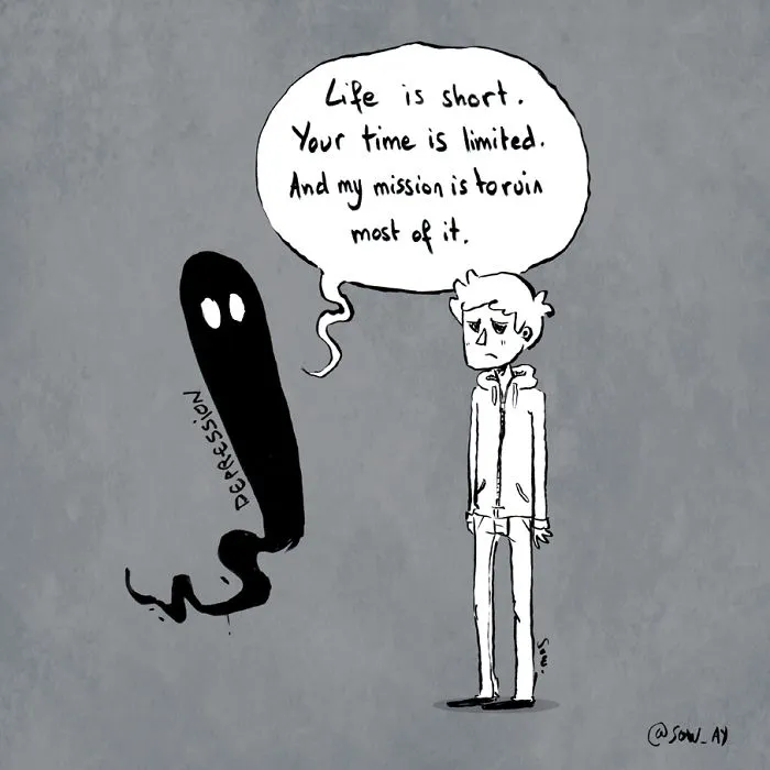 I Draw Comics To Explain What It's Like Living With Depression And Anxiety (30 New Pics)