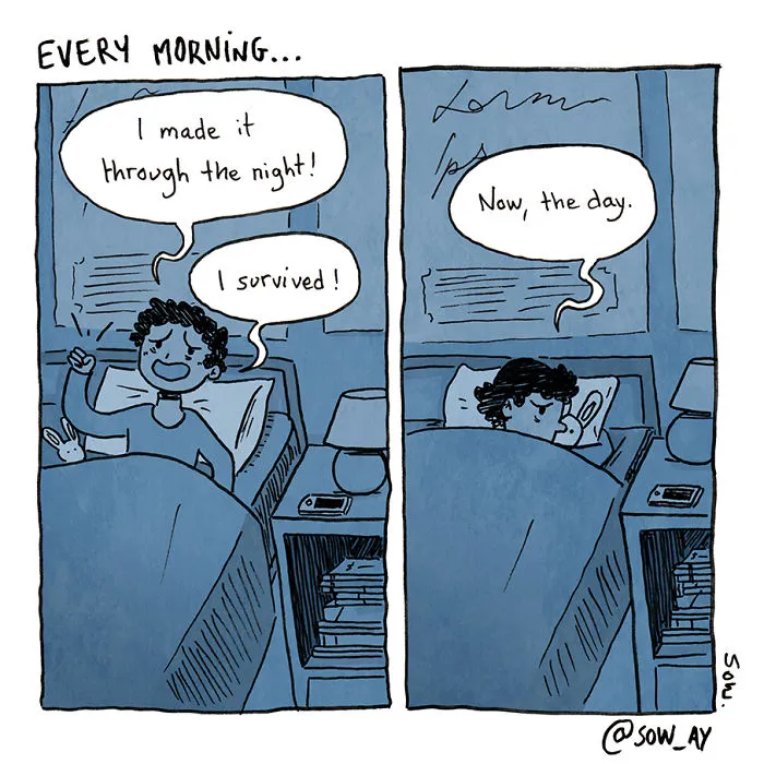 I Draw Comics To Explain What It's Like Living With Depression And Anxiety (30 New Pics)