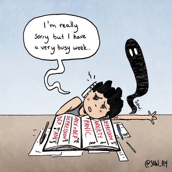 I Draw Comics To Explain What It's Like Living With Depression And Anxiety (30 New Pics)
