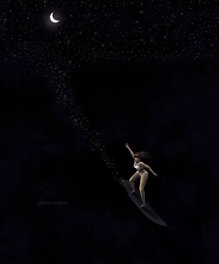Night Surfer