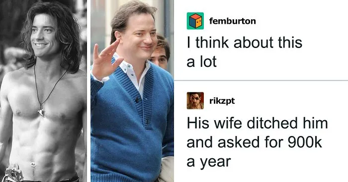 Someone Shames Brendan Fraser On His 'Deteriorated' Looks, Gets Destroyed In The Comments