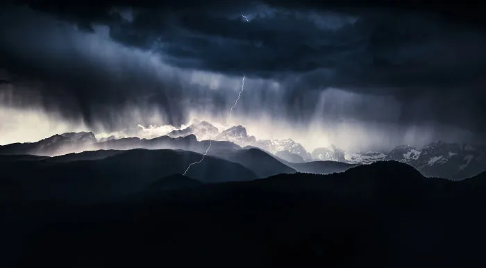 Category Landscape Winner: 'A Stormy Day' By Ales Krivec (Si)