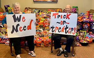 For The First Time, This Nursing Home Opens Its Doors For Kids To Trick Or Treat And Gets Over 5,000 Visitors