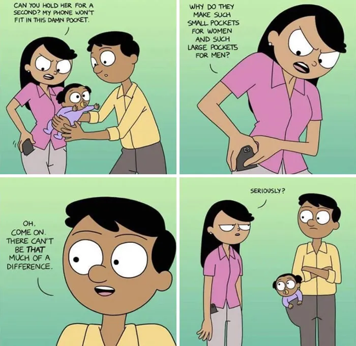 30 Posts That Show How Much Women Want Pockets In Their Clothes