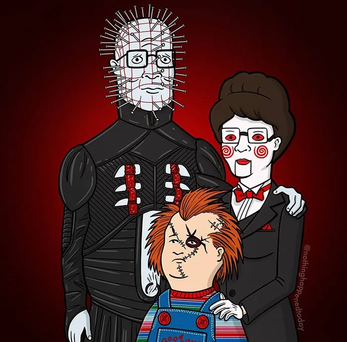 Artist Ed Harrington Is Ruining Our Childhoods By Revealing The Secret Lives Of Our Beloved Characters (35 Pics)