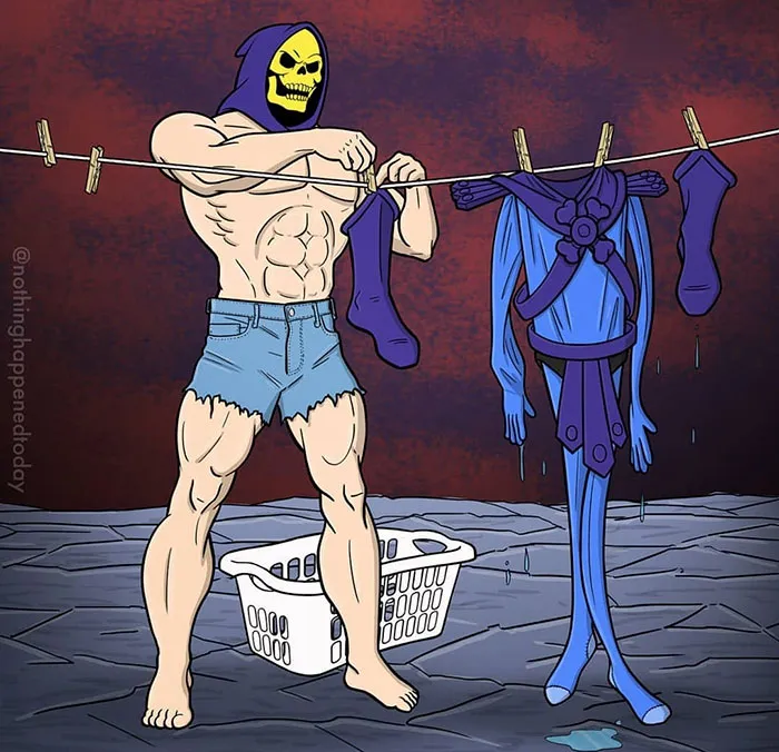 Artist Ed Harrington Is Ruining Our Childhoods By Revealing The Secret Lives Of Our Beloved Characters (35 Pics)
