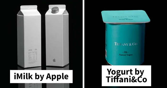 Artist Creates 16 Types Of Designer Packaging For Food Products To Show The Absurdity Of Brands