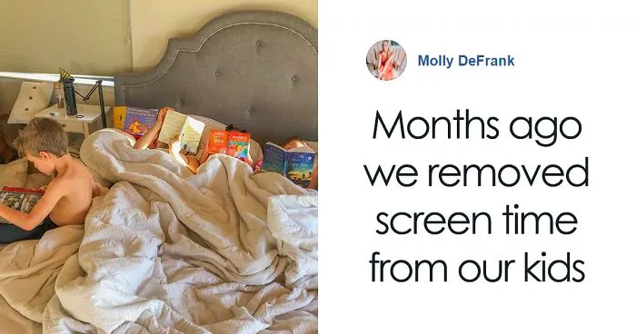 Mom Forbids Her Kids From Using Screens, Seven Months Later They Show The Positive Effects In This Pic