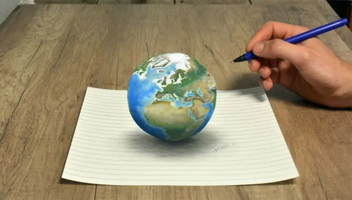 Professional German Artist Creates Incredible 3D Drawings On Simple Flat Surfaces (30 Pics)