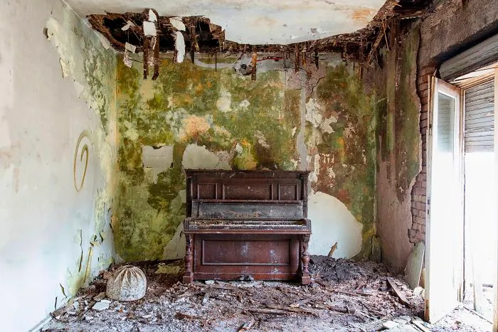 I Explored Abandoned Places In Germany, Here Are 12 Pianos That I Found