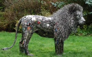 Self-Taught American Artist Turns Reclaimed Materials Into Breathtaking Sculptures (30 Pics)