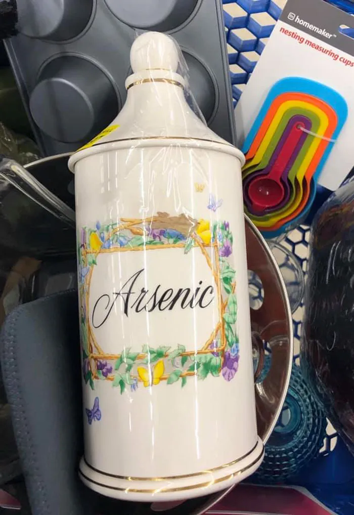 Found A New Container For All My Arsenic!
