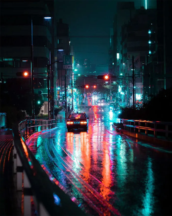 I Spent 3 Weeks In Japan This Winter, Here Are My Best Cyberpunk And Noir Film Inspired Photographs (34 Pics)