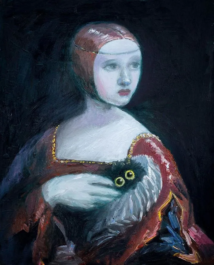 This Artist Can Sneak Her Cats Into Any Painting And It’s Hilarious