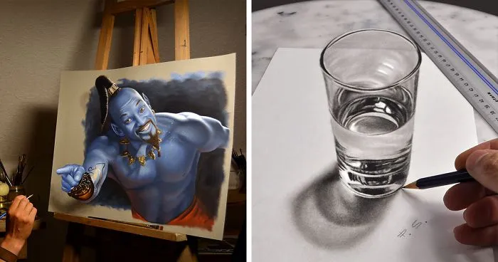 Professional German Artist Creates Incredible 3D Drawings On Simple Flat Surfaces (30 Pics)