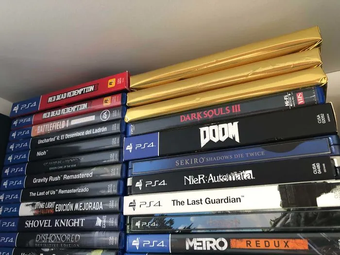 My Brother Bought Me Some Games For Christmas During Black Friday, Wrapped Them And Placed Them In My Shelf While Saying: Open These Up On The 25th
