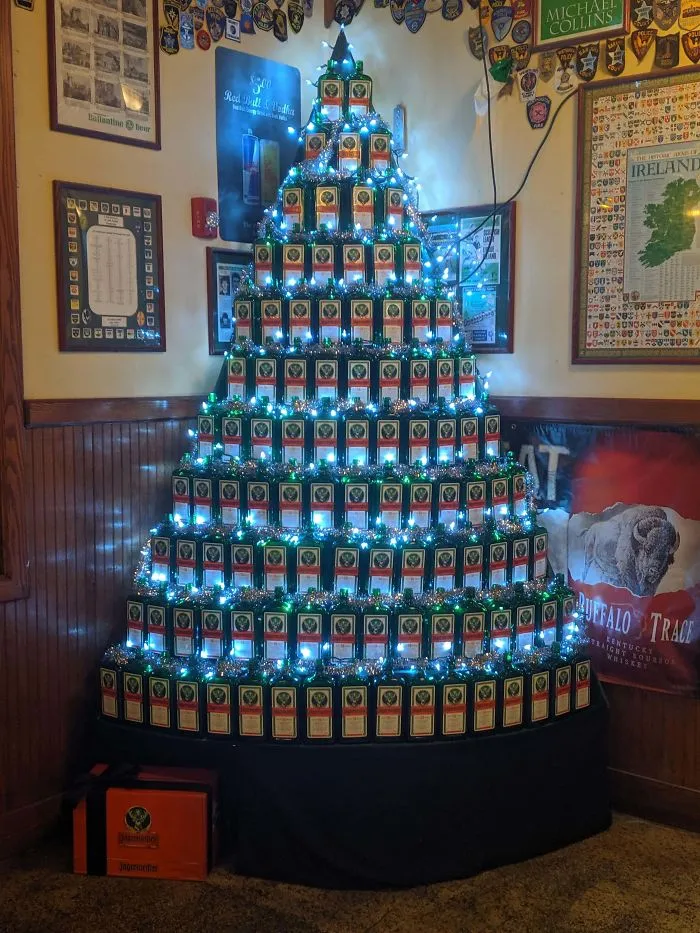 Árbol de Jager en el bar