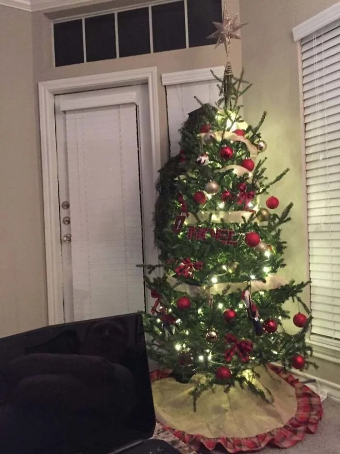 I Got My Little Brother A Ghillie Suit For Christmas And Now He Wont Stop Hiding Behind The Tree