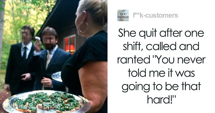 'Guys. She Quit After One Shift': Person From An Office Job Tries Working In A Food Service Job, Gets A Reality Check