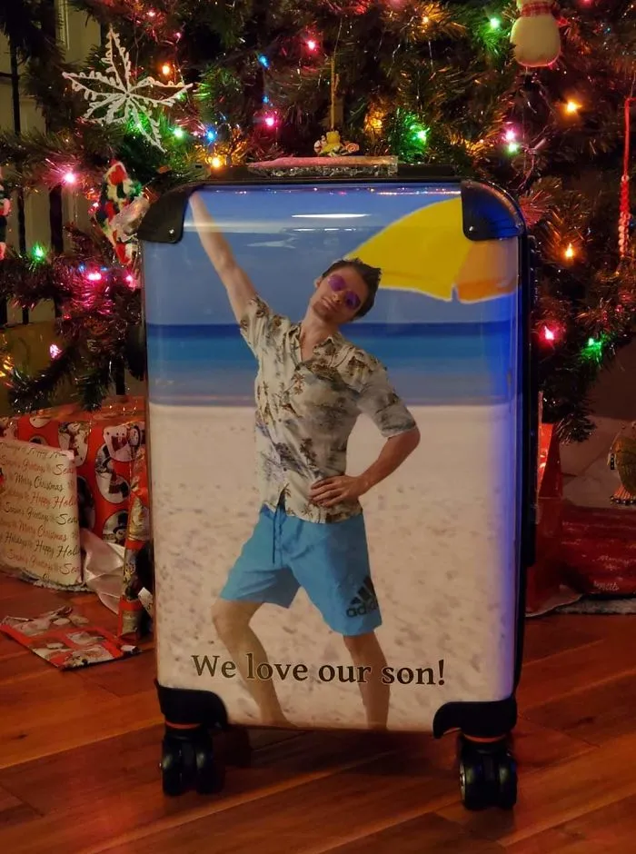 My Parents Are Retiring And Want To Travel Full Time. My Brother Sent Them This Suitcase For Christmas