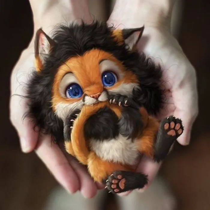 Artist Draws The Cutest Animals, Imagines Them Living In Our World (30 Pics)