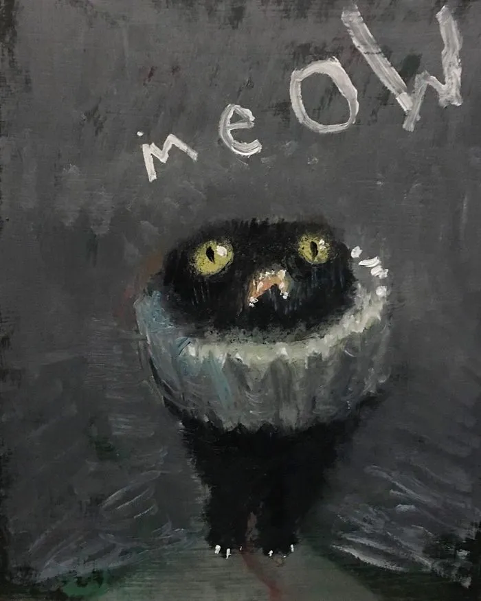 This Artist Can Sneak Her Cats Into Any Painting And It’s Hilarious