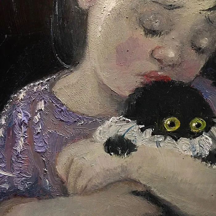 This Artist Can Sneak Her Cats Into Any Painting And It’s Hilarious