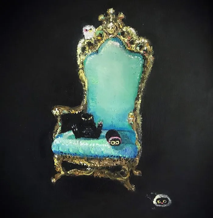 This Artist Can Sneak Her Cats Into Any Painting And It’s Hilarious