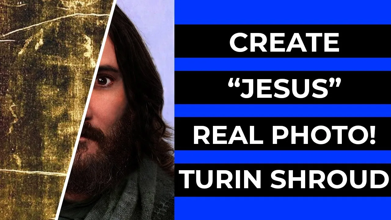 Create Real Photo Of Jesus, Based On Turin Shroud! + Facts