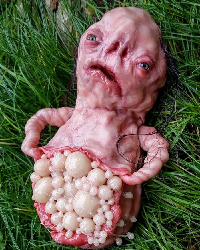 I Create Gross And Creepy Sculptures From Polymer Clay (Warning: This Content May Disturb You)