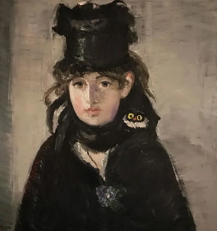 This Artist Can Sneak Her Cats Into Any Painting And It’s Hilarious