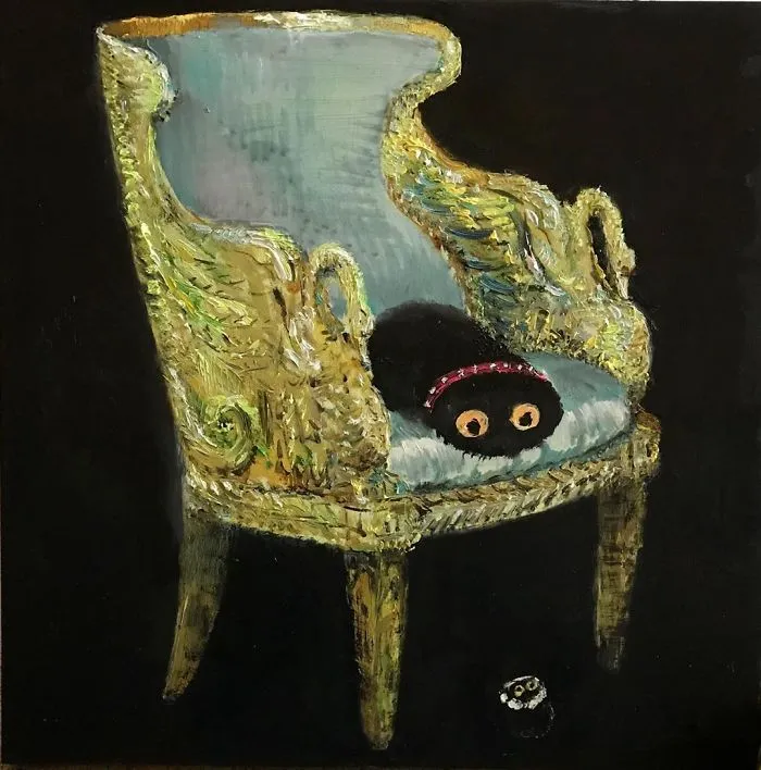 This Artist Can Sneak Her Cats Into Any Painting And It’s Hilarious