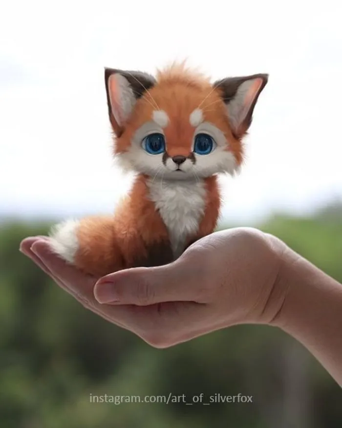 Artist Draws The Cutest Animals, Imagines Them Living In Our World (30 Pics)