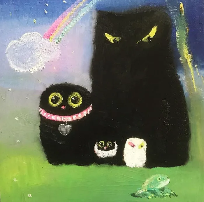 This Artist Can Sneak Her Cats Into Any Painting And It’s Hilarious