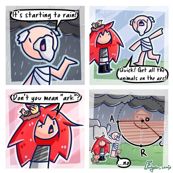I Try To Make People Laugh By Drawing Comics About Random Thoughts I Get (12 Pics)