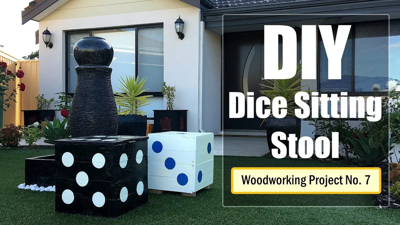 DIY - Dice Sitting Stool