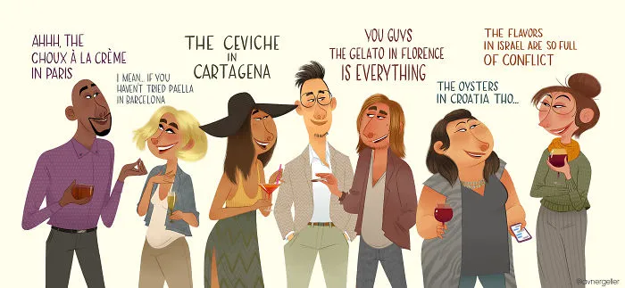 I Illustrate Bizarre And Funny Things I Overhear People Say (17 New Pics)