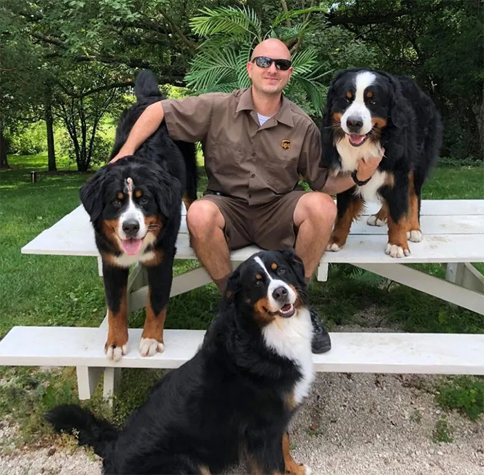 Turns Out, UPS Drivers Have A Facebook Group About Dogs They Meet On Their Routes, And It Will Make Your Day
