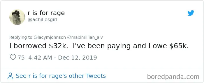 30 Americans Share Their Student Loan Debts And You Can Feel How Hopeless These People Are