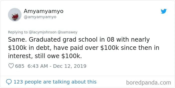 30 Americans Share Their Student Loan Debts And You Can Feel How Hopeless These People Are