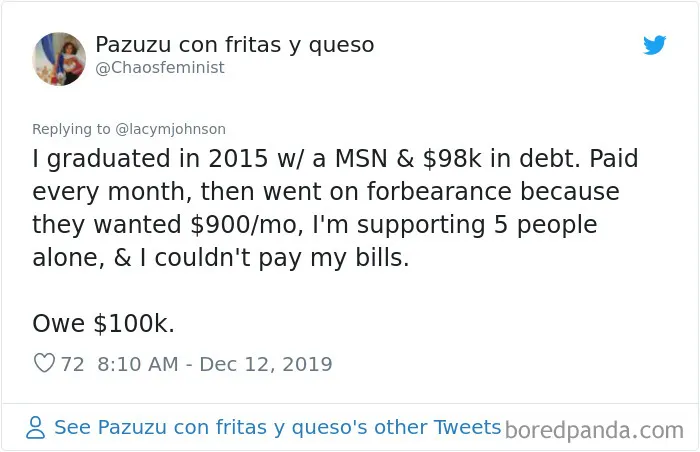 30 Americans Share Their Student Loan Debts And You Can Feel How Hopeless These People Are