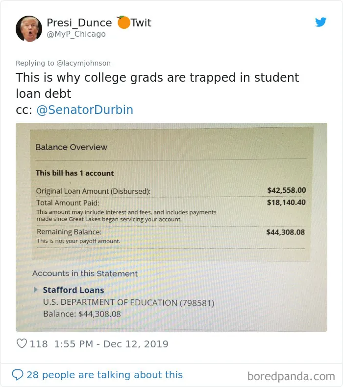 30 Americans Share Their Student Loan Debts And You Can Feel How Hopeless These People Are