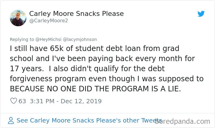 30 Americans Share Their Student Loan Debts And You Can Feel How Hopeless These People Are