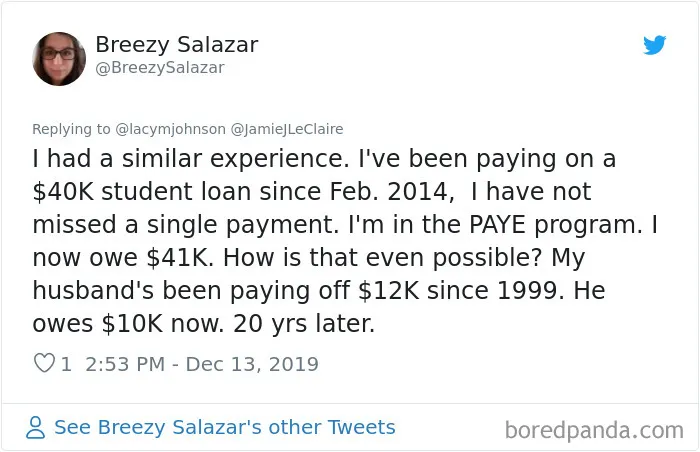30 Americans Share Their Student Loan Debts And You Can Feel How Hopeless These People Are