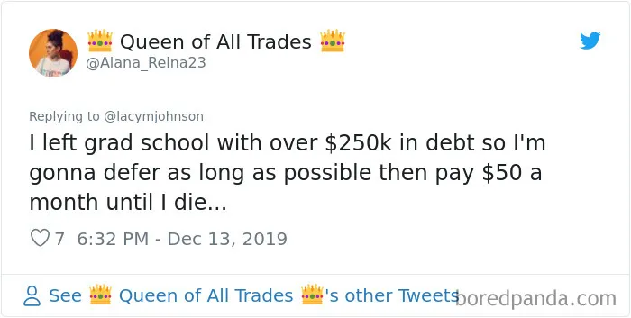 30 Americans Share Their Student Loan Debts And You Can Feel How Hopeless These People Are