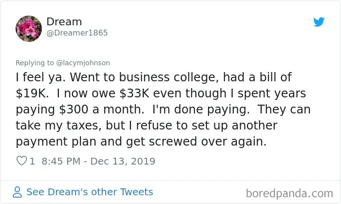 30 Americans Share Their Student Loan Debts And You Can Feel How Hopeless These People Are