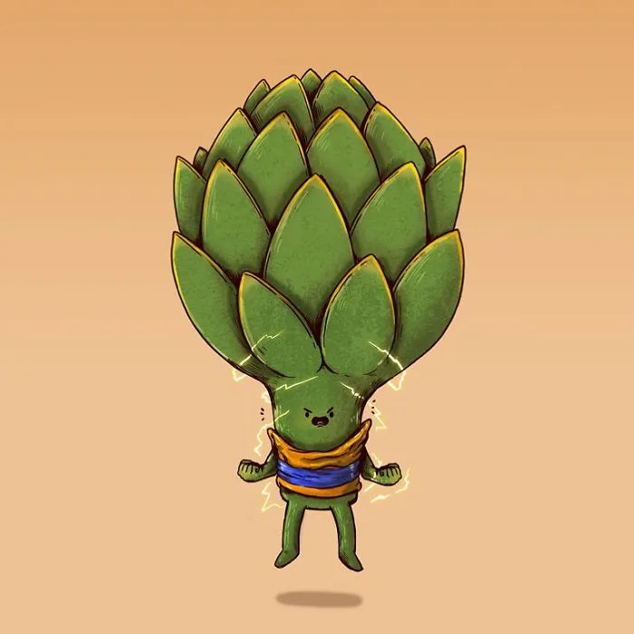What Fruits And Vegetables Would Do If They Were Alive (30 Pics By Alex Solis)