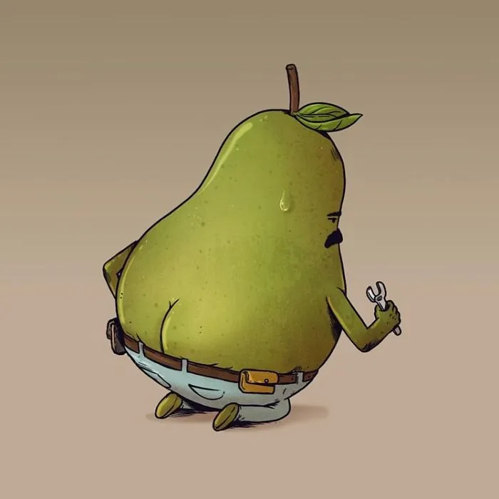 What Fruits And Vegetables Would Do If They Were Alive (30 Pics By Alex Solis)